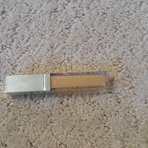 Shimmer lip gloss.